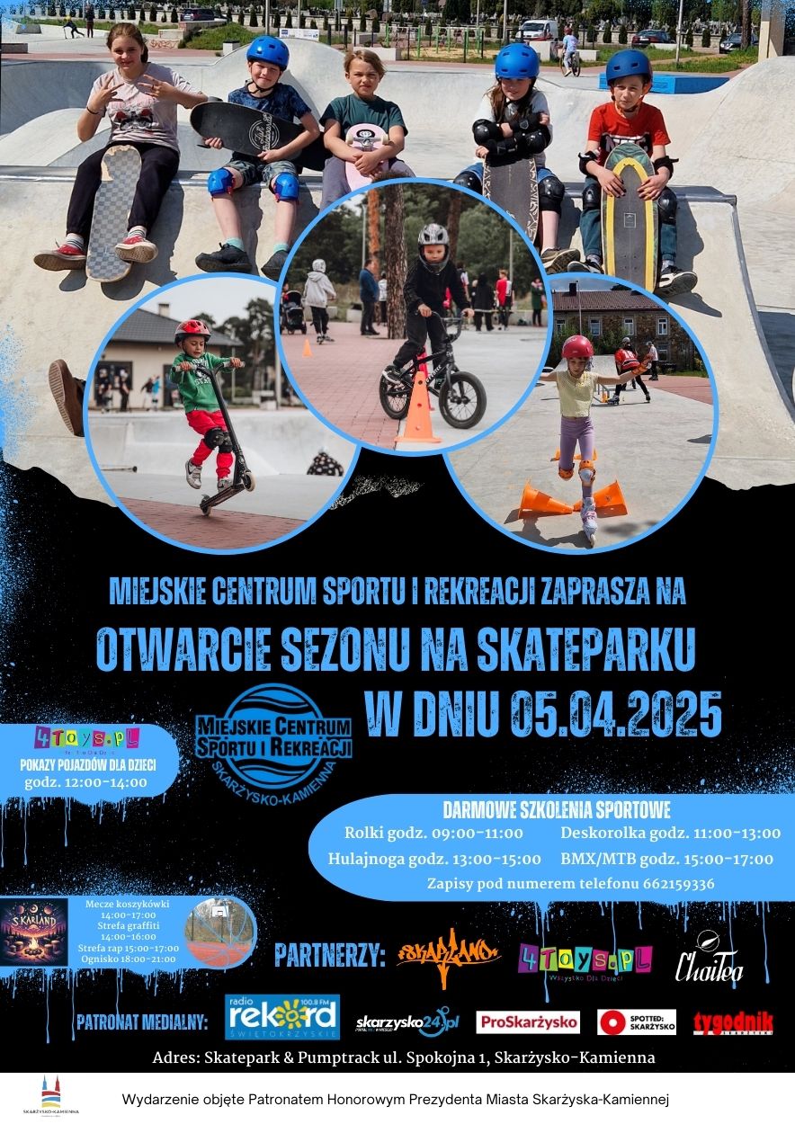 Otwarcie sezonu na skateparku